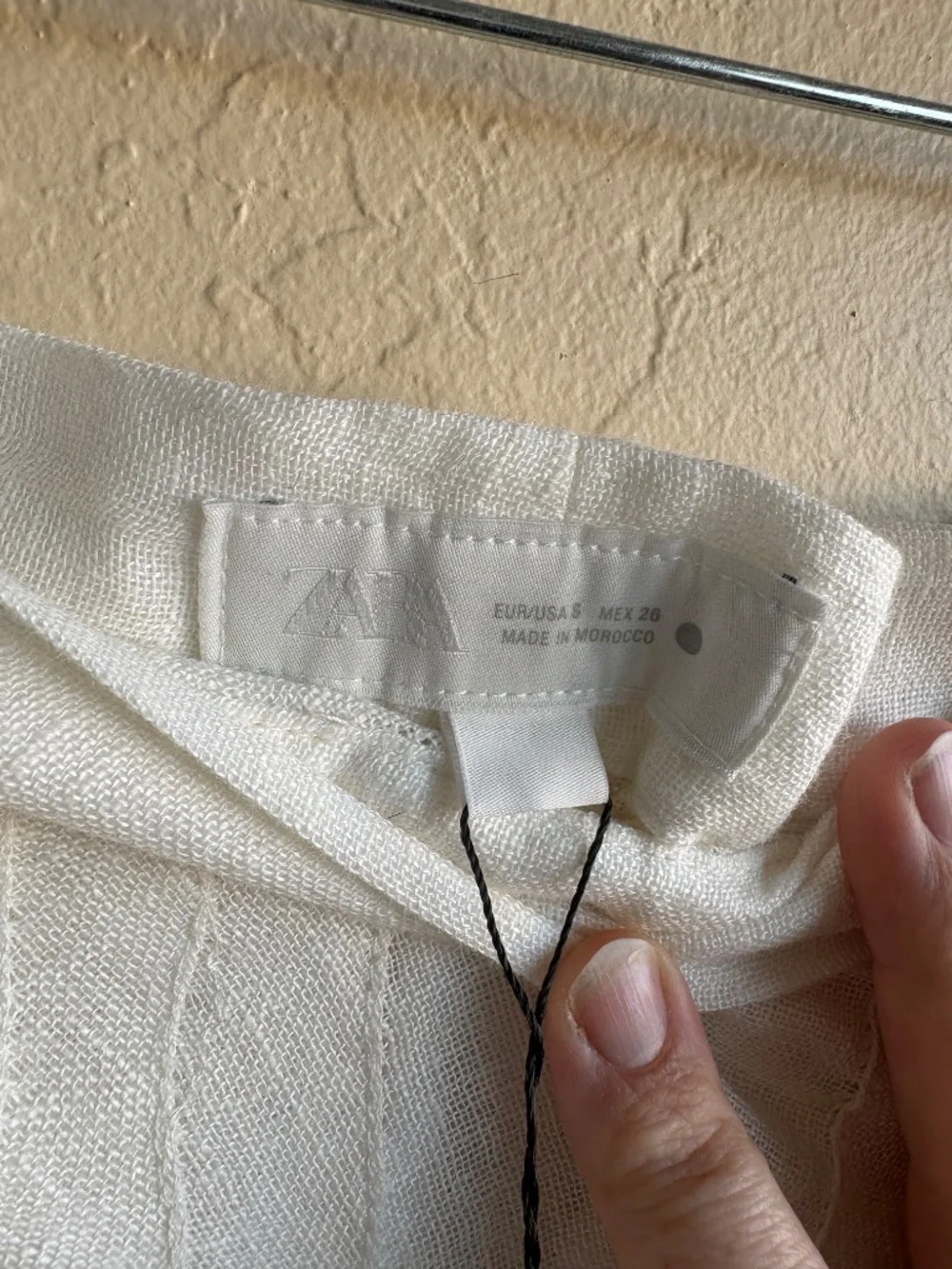 Zara NWT Linen Pants